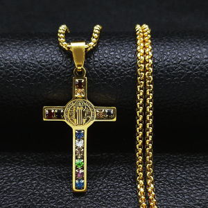 Discover the Perfect Catholic Jesus Cross Stainless Steel Necklace