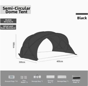 Portable Foldable Waterproof and Sun-Protective Camping Tent
