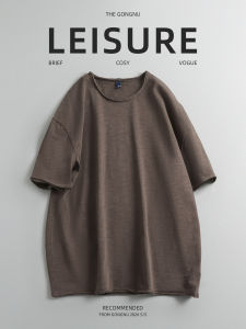 GONGNU | Retro Washed Design Loose Fit T-Shirts