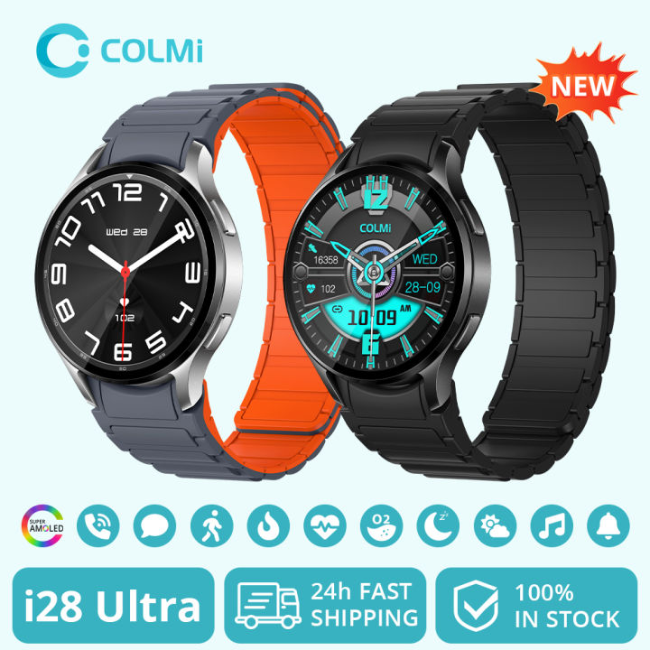 COLMI i28 Ultra AI Smartwatch AMOLED Display, Built-in AI Da-GPT