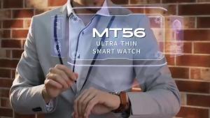 New Ultra Thin Smart Watch Men AMOLED Always Show Time 150+Sports Heart Rate Bluetooth Call IP68 Waterproof GPS Track Smartwatch