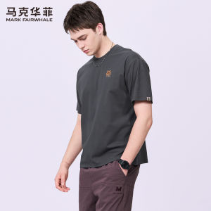 Mark Fairwhale | Embroidery Cool Feeling Antimicrobial New Arrival Mens T-Shirt