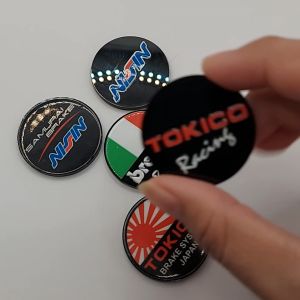 Emblem Kaliper Akrilik Master Rem Cakram Acrylic Single Piston