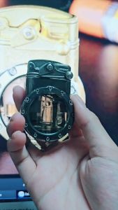 Bật Lửa Gas Khò 2 Tia Lộ Thiên Cối Tròn Sáng Tạo Mẫu Mới Hot Trend ( Nhiều Màu)