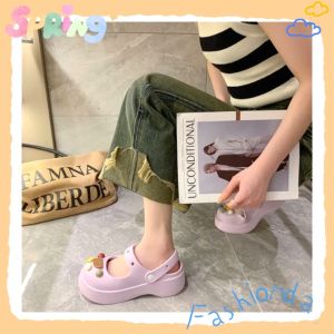 QXshop ส่งไว🌈 รองเท้าสไตล์เกาหลี รองเท้าผู้หญิงรุ่นใหม่ 2023🔥 คอลเลคชั่นน่าโดน ดีไซน์น่ารัก หวานๆ แมทซ์