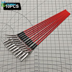 ●10Pcs/lot MS130 Reverse Painting Clips Spray Metal Coloring Tool For Modeler Building DIY Craft Painting Making Tools