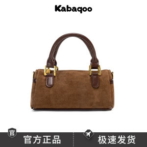 Kabaqoo 2025 New Womens Handbag Luxury Minimalist High-End Feelings Crossbody Handbag Soft Polyester Interior Commuter Bag