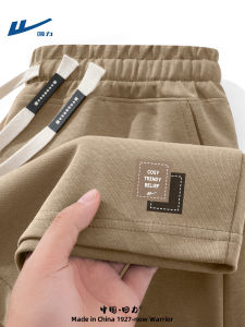 Warrior Mens Summer Casual Shorts Breathable Loose Straight Leg Outdoor Leisure Pants Cotton Blend Fabric Sporty Style