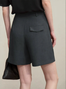 AMII | Versatile Commuter Straight Leg Pants Shorts