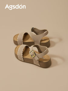 Agsdon | Platform Heel Soft Bottom Sandals for Women