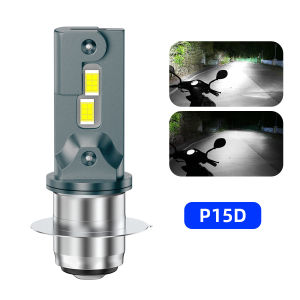 KEVANLY | 1pc H4 LED 15W Motorcycle Headlight H6 BA20D P15D Led CSP 12-80V CNC shell Motorbike Scooter Running Light For Ninja400 NMAX155