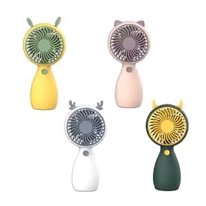 MAJOE พัดลมพกพา Mini Fan USB ชาร์จแบบพกพา พัดลมตั้งโต๊ะ ขนาดเล็ก พัดลมมือถือ