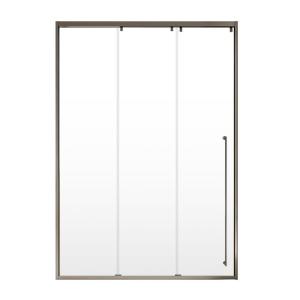 SSWW | Ultra Narrow Dry Wet Separation Glass Shower Enclosure Stainless Steel