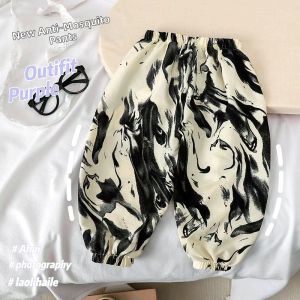 Anti-mosquito Breathable Loose Capri Pants