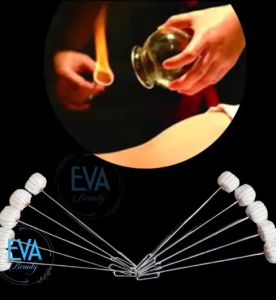 Set 5 Cây Bông Mồi Lửa Giác Hơi / Phụ Kiện Que Đốt - Cây Rọi - Cây Châm Lửa - Dùng Cho Cốc Giác Hơi Thuỷ Tinh