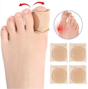 CCW 2Pcs Silicone Finger Toe Protector Chicken Eye Toe Cover Thumb Overlap Pain Relief Sleeve Cover Toe Separators Foot Care Tools