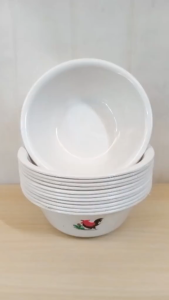 HOT PROMO 1 LUSIN MANGKOK PLASTIK AYAM JAGO SERBA GUNA / MANGKOK PLASTIK TEBAL TAHAN PANAS MURAH