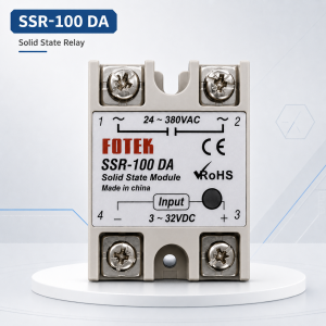 Mô-đun Rơ-le Trạng Thái Rắn SSR-10DA 25DA 40DA 10AA 25AA 40AA - Điều Khiển Tải Một Pha DC AC 10A 25A 40A 24-380VAC