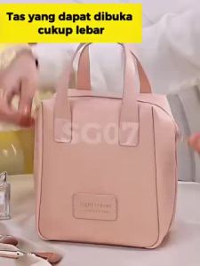 Tas Kosmetik Viral / Tas Kosmetik Kulit Premium Waterproof Kekinian Terbaru Terlaris - SG07