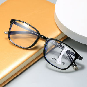 Vintage Small Progressive Multifocal Reading Glasses Men Women Classic Ultra Light Anti-blue Light Presbyopic Glasses
