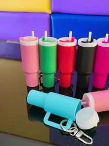 New Product   Ice King Cup Keychain  Stanley Stanley Keychain Pendant Can Hold Lipstick Backpack Hanger