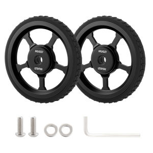 MUQZI Eazy Wheels Folding Bike Roller Wheels Easy Wheels Compatible with Brompton