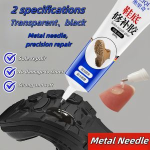30ml Powerful Shoe Sole Repair Glue-Black Transparent Adhesive for Plastic Wood Metal tyres Rubber shoes Strong Adhesive Repair