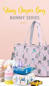 Tas Baby Diaper Bag Tas Baby Travelling Tas Bayi Multifungsi Besar Diaper Bag Korea Diaper Bag cod