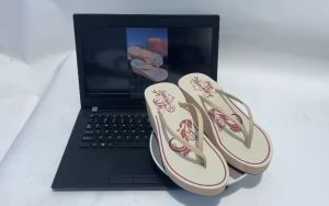 BRZ99 Sandal Wanita NAGITA Motif Pinggir Sandal Wedges Cewek Tinggi BIG SAZE 36-43