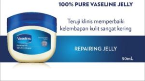 VASELINE Petroleum Repairing Jelly Pure Kulit Kering Pelembab Bibir Multifungsi Lip Hacks Biru 50mL
