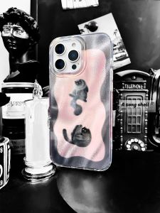 เคสโทรศัพท์มือถือลายแมว a Tong Shell ป้องกันการตกหล่น ดีไซน์น่ารัก สำหรับผู้ชายและผู้หญิง รุ่นใหม่ iPhone 17 pro Max