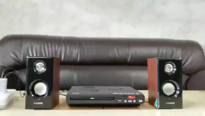 Multi-Region DVD Player TV HDMI Plays CD Player Remote RCA Cables Home USB Port Formats Regions Stereo System