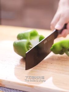 German wuc black knife BO technology oxidation anti-rust Blade material:Black steel Handle material:Black steel Chopper