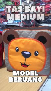 Tas Bayi Sedang Multifungsi Model Beruang