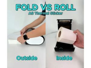 2000pcs Fold A6 Thermal Label Sticker Shipping Label AWB Waybill Consignment Note 100mm x 150mm 热敏标签