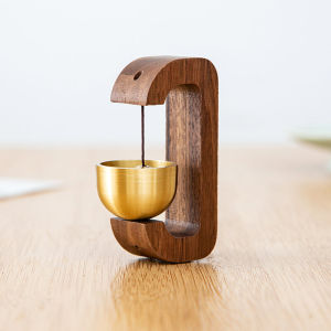 Fanyu Doorbell Modern Simple Style Indoor Wind Chimes Copper Bell Entrance Reminder Healing Series Moving Gift Hanging Ornament