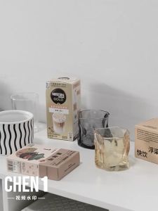 Light Luxury Dustproof Water Cup Storage Rack: Moisture-proof Cup Holder & Coffee Cup Storage Cabinet