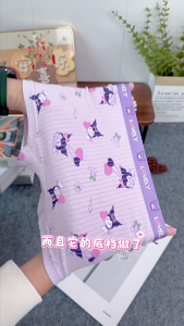 C137 Girl Panties Kids cotton underwear 7A antibacterial cute Girls boyshort Children fashion boxer briefs melody kuromi