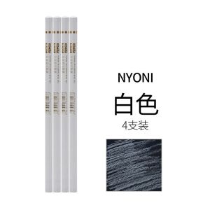 ปากกาซองสีสันสดใส NYONI ปากกาหินสี 3 แท่ง ปากกาหินสีบล็อก ปากกาหินสีน้ำตาลสำหรับเด็ก อุปกรณ์ศิลปะสำหรับนักเรียน