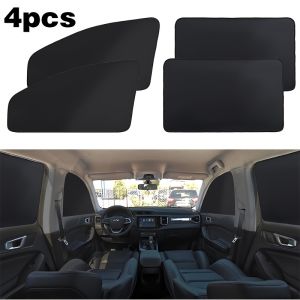 Car Magnetic Window Sunshade Cover Summer UV Protection Car Side Front Rear Window Mesh Curtain Protector Cover Auto Accessories