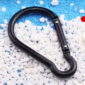 Aluminum Alloy Carabiner Hooks Gourd Shape Non-locking Design Large Hiking Camping Carabiner Quick Link Lock Ring Carabiner Hook