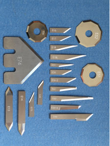 Aike Cutting Machine Blade E26-2 Car Foot Pad Vibrating Knife Engraving Machine Cutting Knife Tungsten Steel E26-3 Thickened Knife