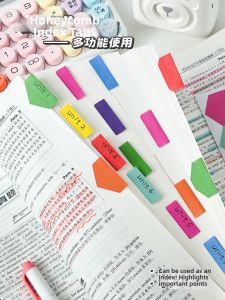 SANNIANERBAN | Adhesive Classification Label Student Use Paper Notepads