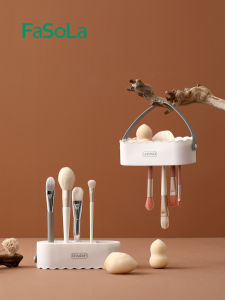Multi-Functional Makeup Brush Cleaning Box Drying Organizer Beauty Blender Sponge Cleaner Tool Integrated Storage Solution