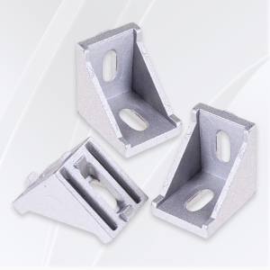 C.B.【มีสินค้าในสต๊อก】 อลูมิเนียมมุม L-Type ฉากอลูมิเนียม Bracket ตัวจับฉาก ข้อต่อฉากอลูมิเนียม Aluminum Profile Corner Bracket