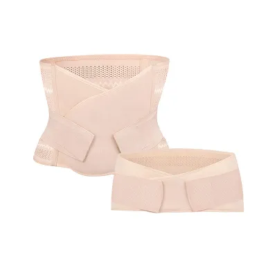 Postpartum Abdominal Binder Waist Trimmer Slimming Shaping Belt C-Section Delivery Natural Birth Fat Burning Waist Seal