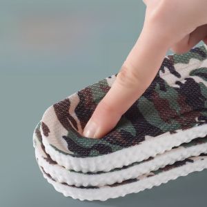 XIANZHAO | แผ่นรองรองเท้าทหารหนาสำหรับผู้ชายและผู้หญิง รองเท้ากีฬาดูดซับแรงกระแทก แผ่นรองรองเท้าทหารสำหรับผู้หญิง แผ่นรองรองเท้าทหารระบายอากาศได้ดี