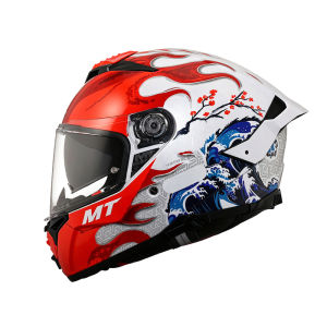 MT Helmets | All Seasons Dual Visor Motorcycle Full Face Helmet