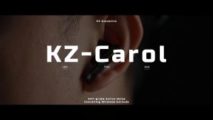 KZ Carol True Wireless Earbuds: Bluetooth 5.4 HiFi & Hybrid Active Noise Cancelling
