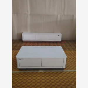 Vedourstyle Tv Cabinet Coffee Table Premium Fully Assembled Living Room Set Almari Tv Murah MejaKopi